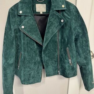 Soia & Kyo 100% Suede Moto Jacket